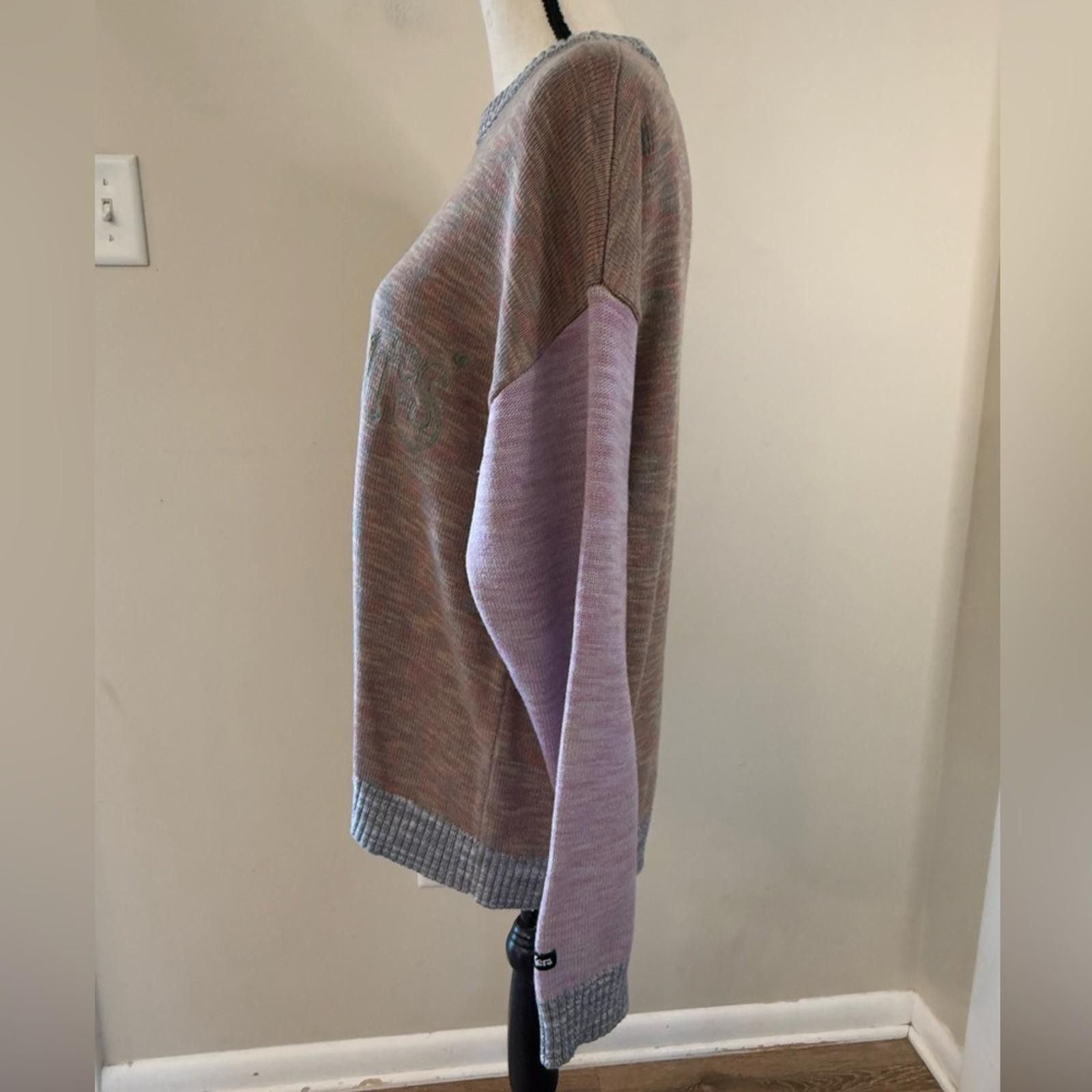 Kickers Kickers wool blend multicolored embroidered boho sweater XS Size XS / US 0-2 / IT 36-38 - 3 Thumbnail