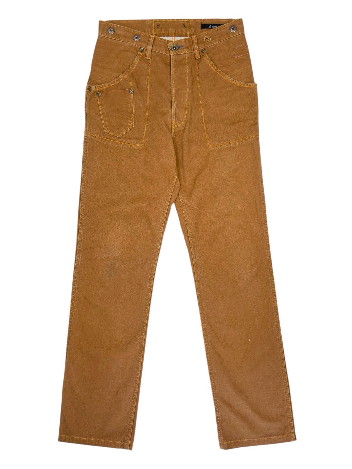 Johnbull 2000s JOHNBULL SELVEDGE CANVAS UTILITY PANTS Size US 29 - 1 Thumbnail