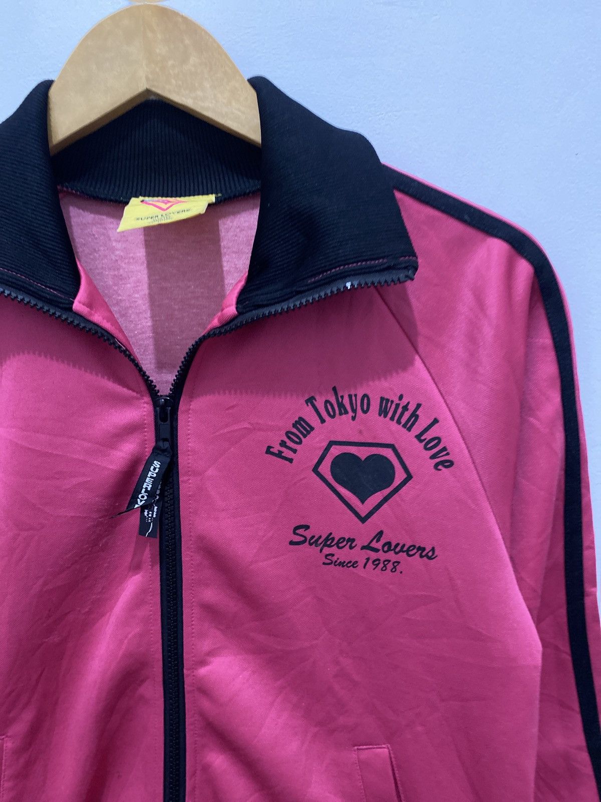 Hysteric Glamour 2000’s Super Lovers Iconic Logo Track Jacket Size US M / EU 48-50 / 2 - 4 Thumbnail