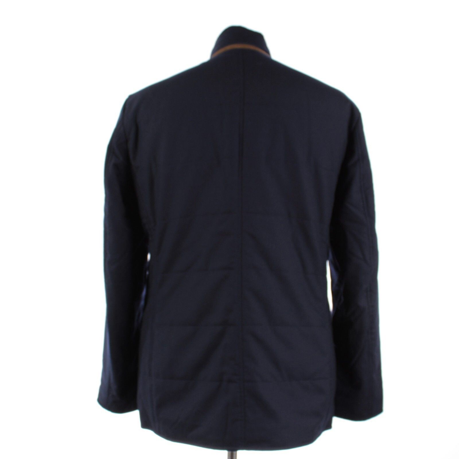 Zanella Zanella Coat Size L US In Blue Wool Size US L / EU 52-54 / 3 - 5 Thumbnail
