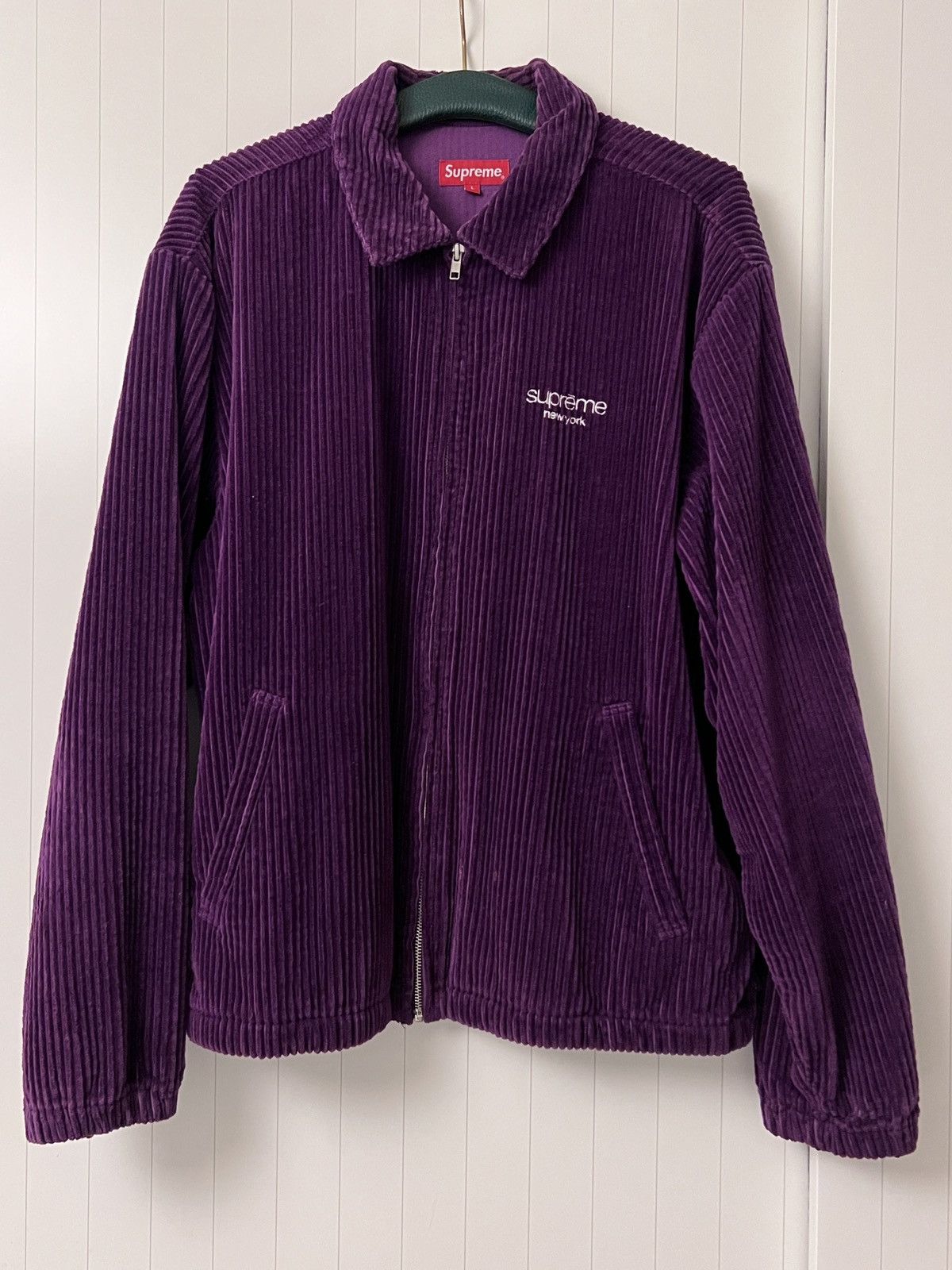 Supreme Supreme Harrington Corduroy Wide Wale Jacket | Grailed