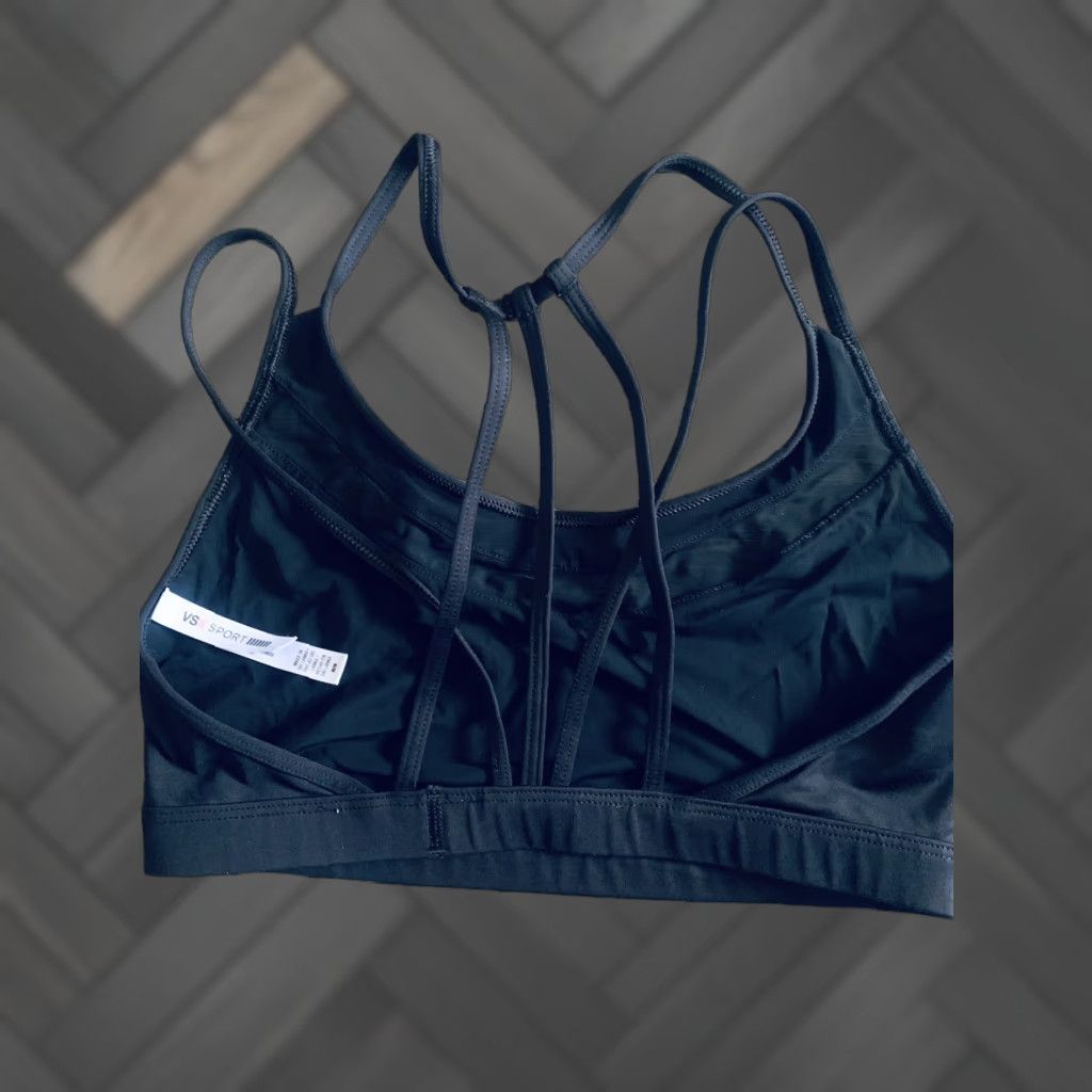 Victoria's Secret Victoria’s Secret Sport Sports Bra Women’s Black Size M Size ONE SIZE - 1 Thumbnail