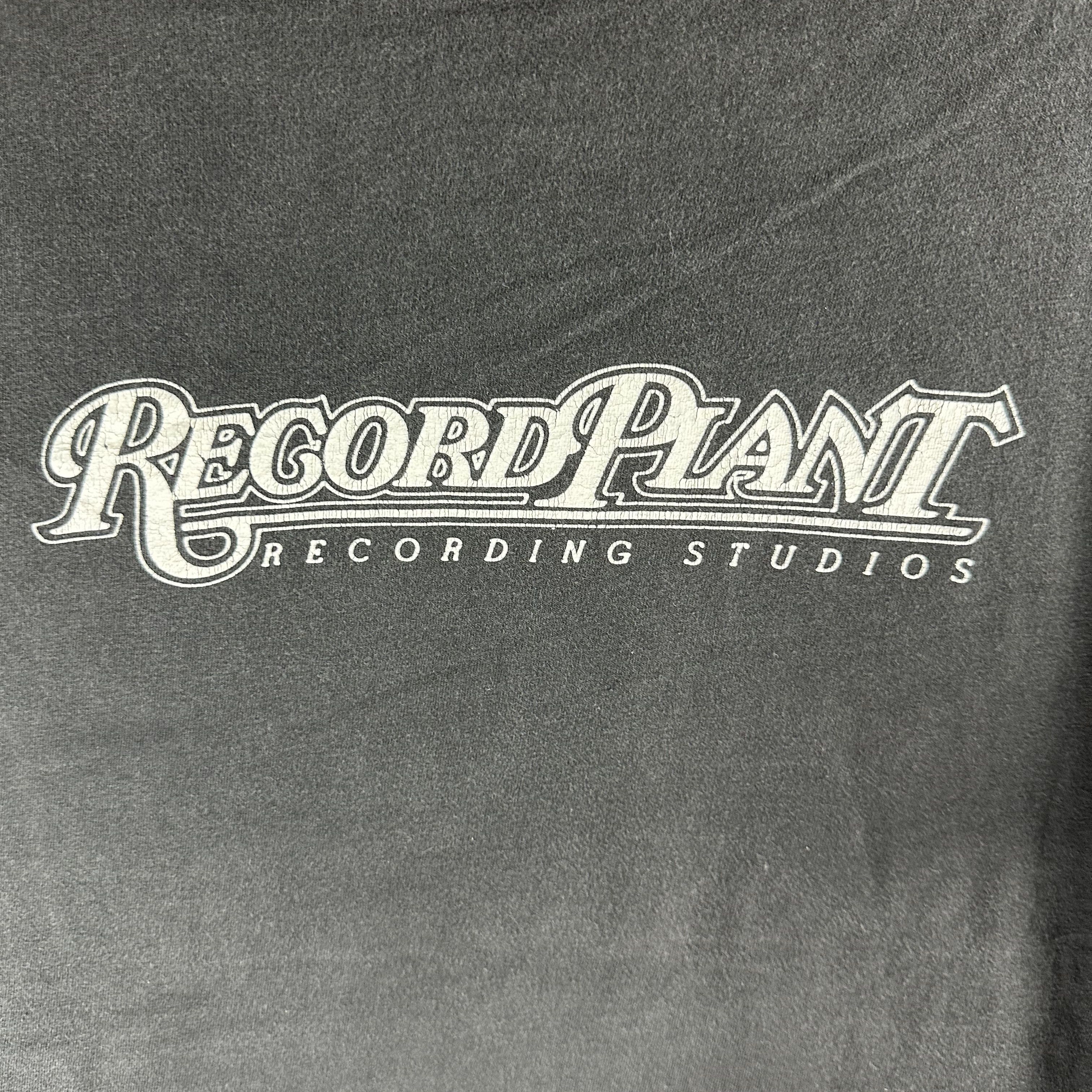 Vintage ​Vintage 90s Record Plant Recording Studios T-shirt Size US XL / EU 56 / 4 - 2 Thumbnail