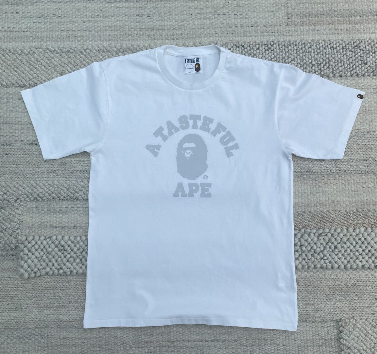 Bape × JJJJound Bape x JJJJound College Tee Size US XL / EU 56 / 4 - 1 Thumbnail