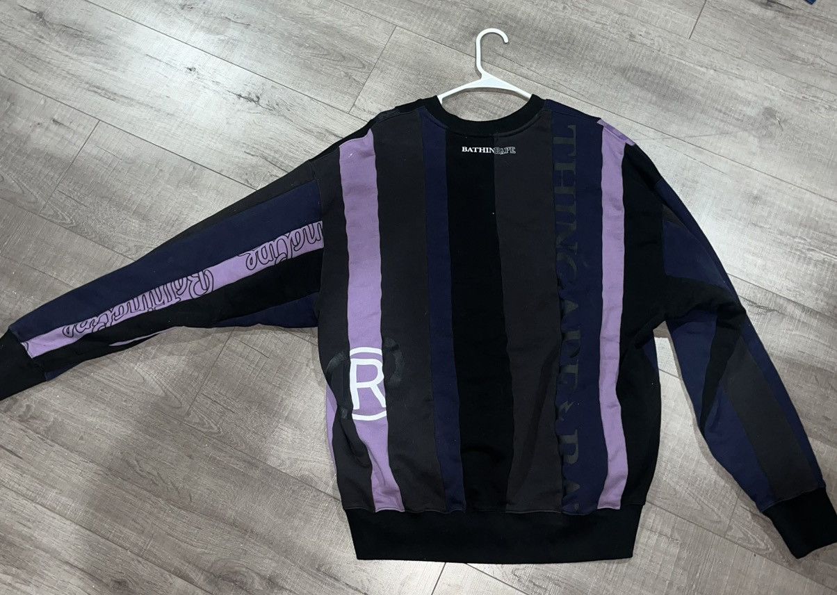 Bape Upcycle Crewneck Size US XL / EU 56 / 4 - 3 Thumbnail
