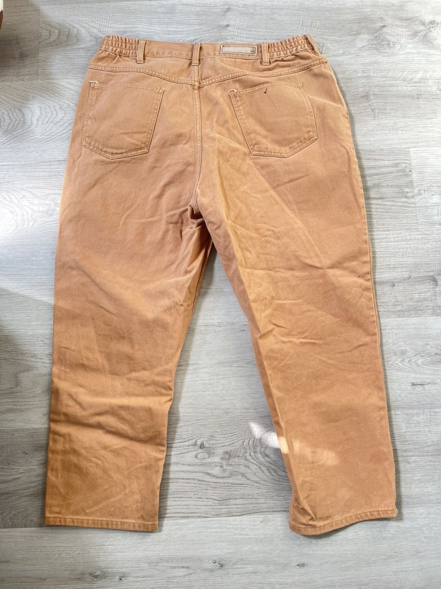 Bill Blass Bill Blass Tan Straight Leg Pants Size 40" / US 18 - 4 Thumbnail