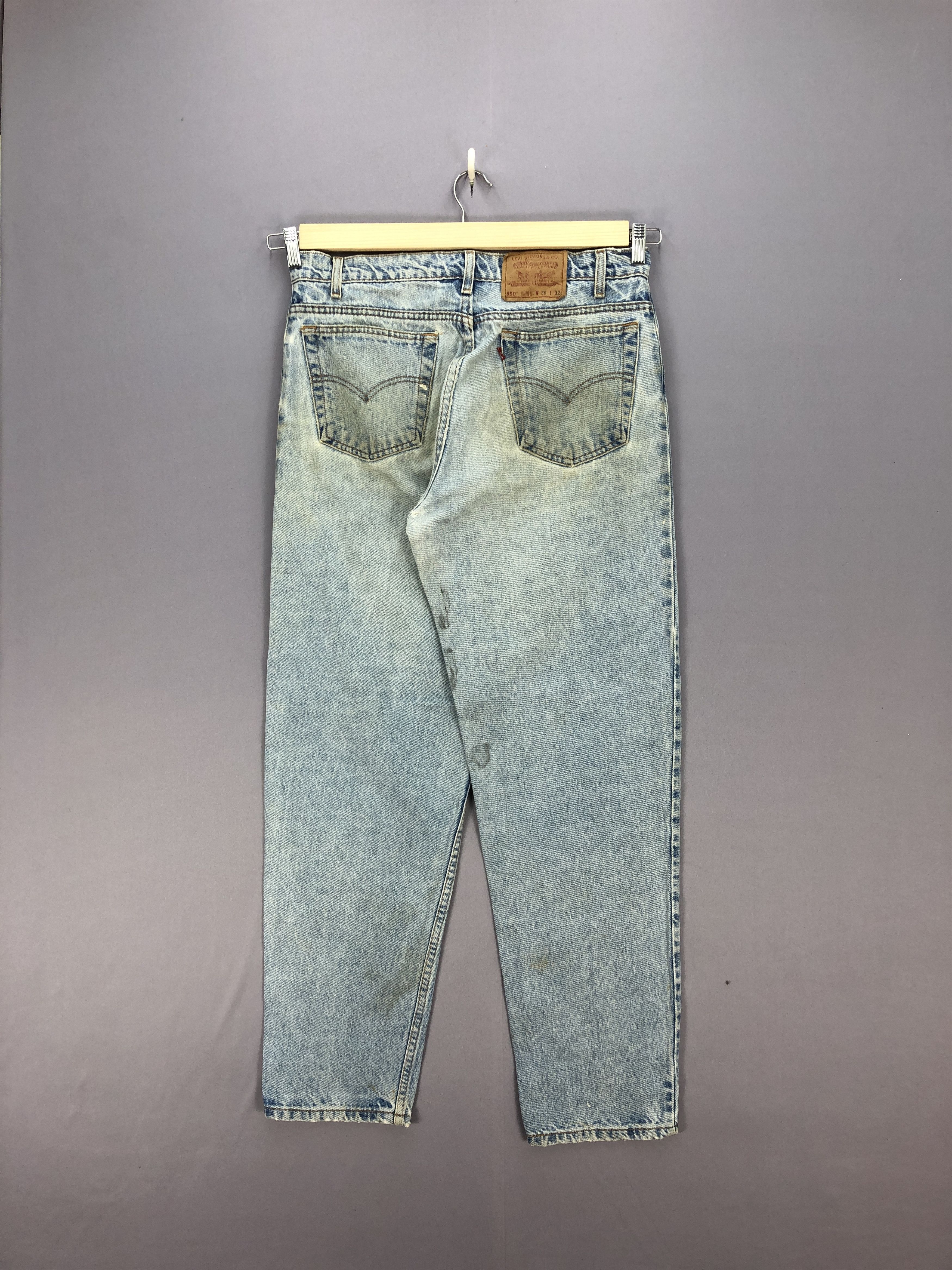 Levi's Vintage Levi's Sun Faded Jeans Levis 550 Distressed Denim Size US 34 / EU 50 - 2 Thumbnail