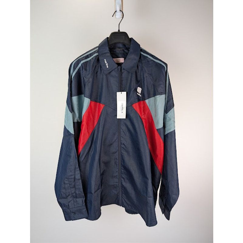 Martine Rose o1rshd1 Shirt Track Jacket in Navy Blue Size US L / EU 52-54 / 3 - 2 Thumbnail