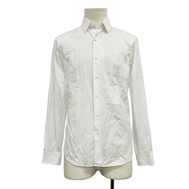 Valentino Valentino White Cotton Shirt Size S Size US S / EU 44-46 / 1 - 1 Thumbnail