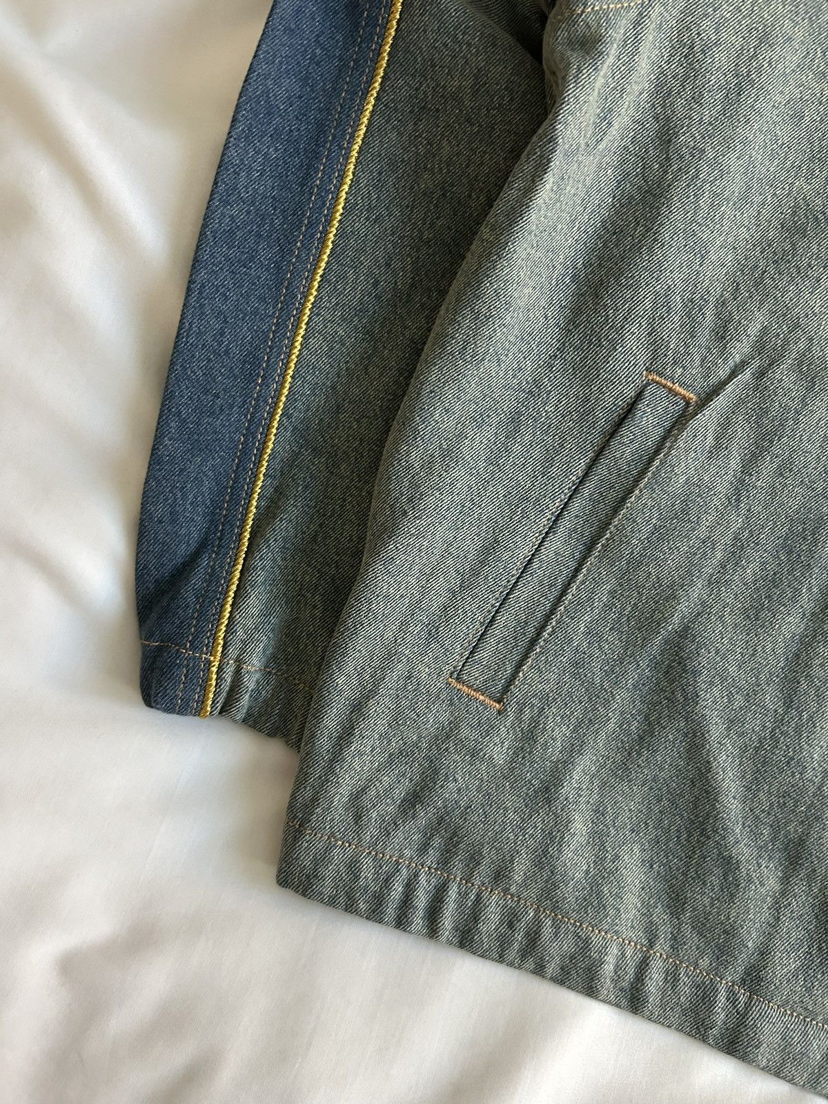 DENIM TEARS × Levi's Denim Tears Levis Denim Track Jacket Cotton Fleur De-Lis Size US L / EU 52-54 / 3 - 4 Thumbnail