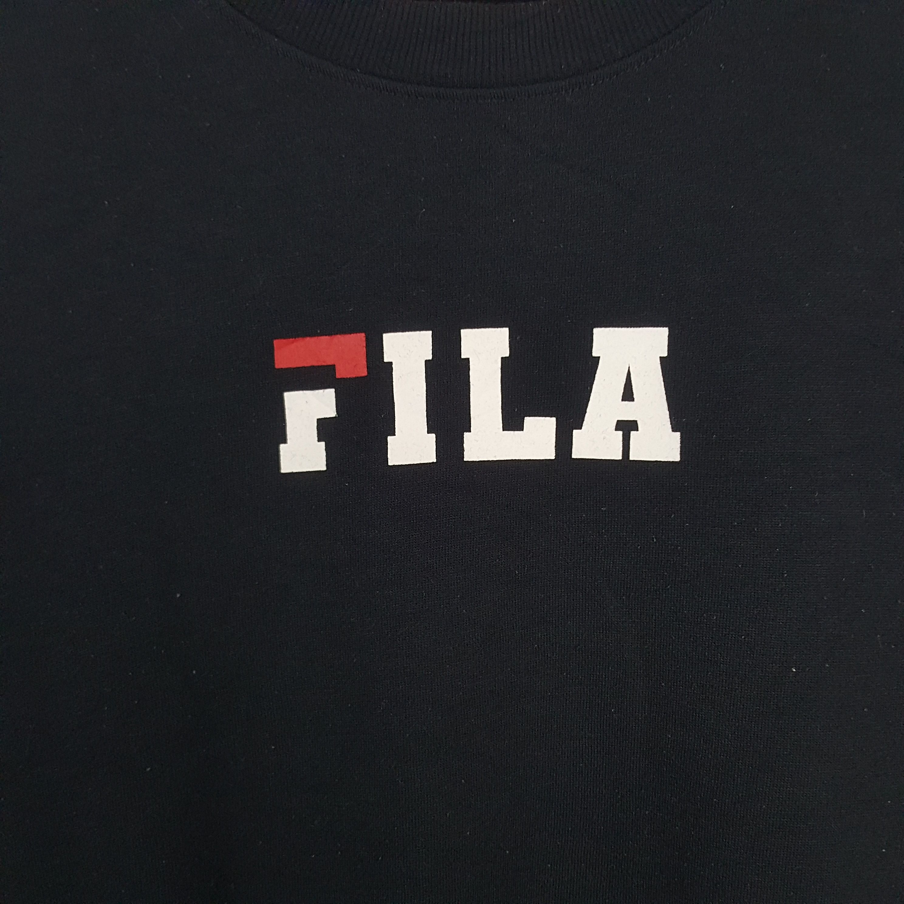 Fila × Vintage Vintage Fila Mentenere Il Proprio Ritmo Sweatshirt Size US L / EU 52-54 / 3 - 2 Thumbnail