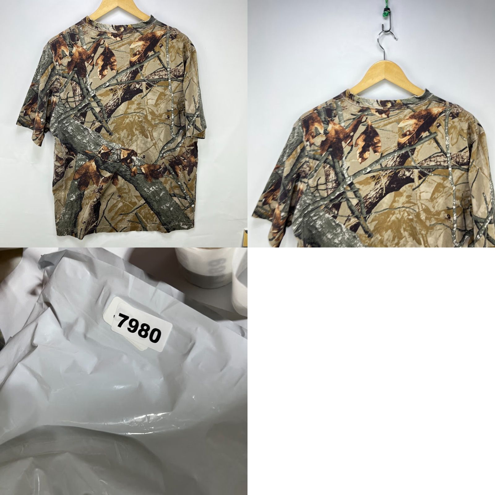 Realtree VINTAGE Real Tree Camo T-Shirt Large Men L Green Tshirt Size US L / EU 52-54 / 3 - 8 Thumbnail