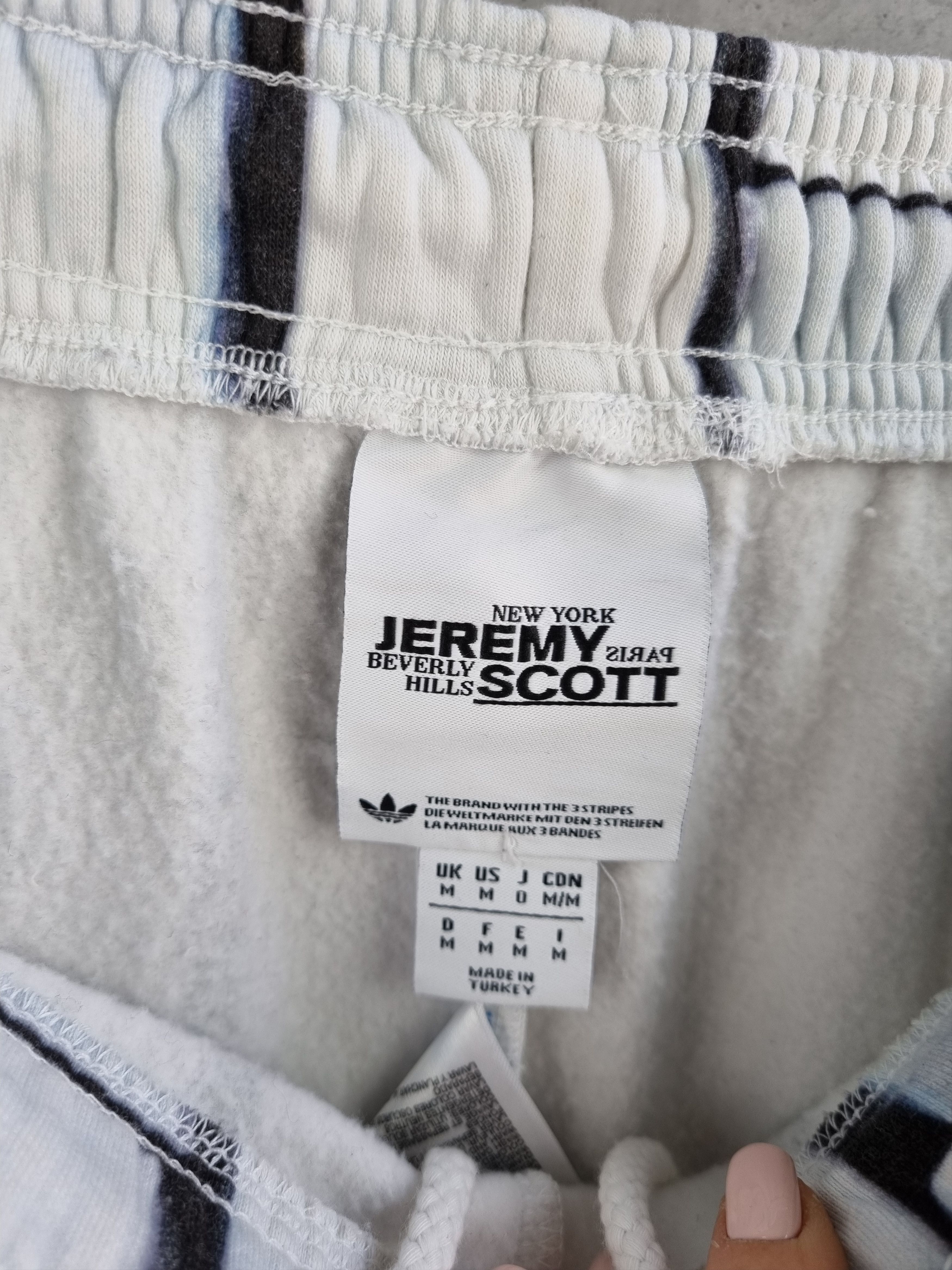 Adidas × Jeremy Scott Jeremy Scott Adidas Monogram Joggers Size US 31 - 2 Thumbnail