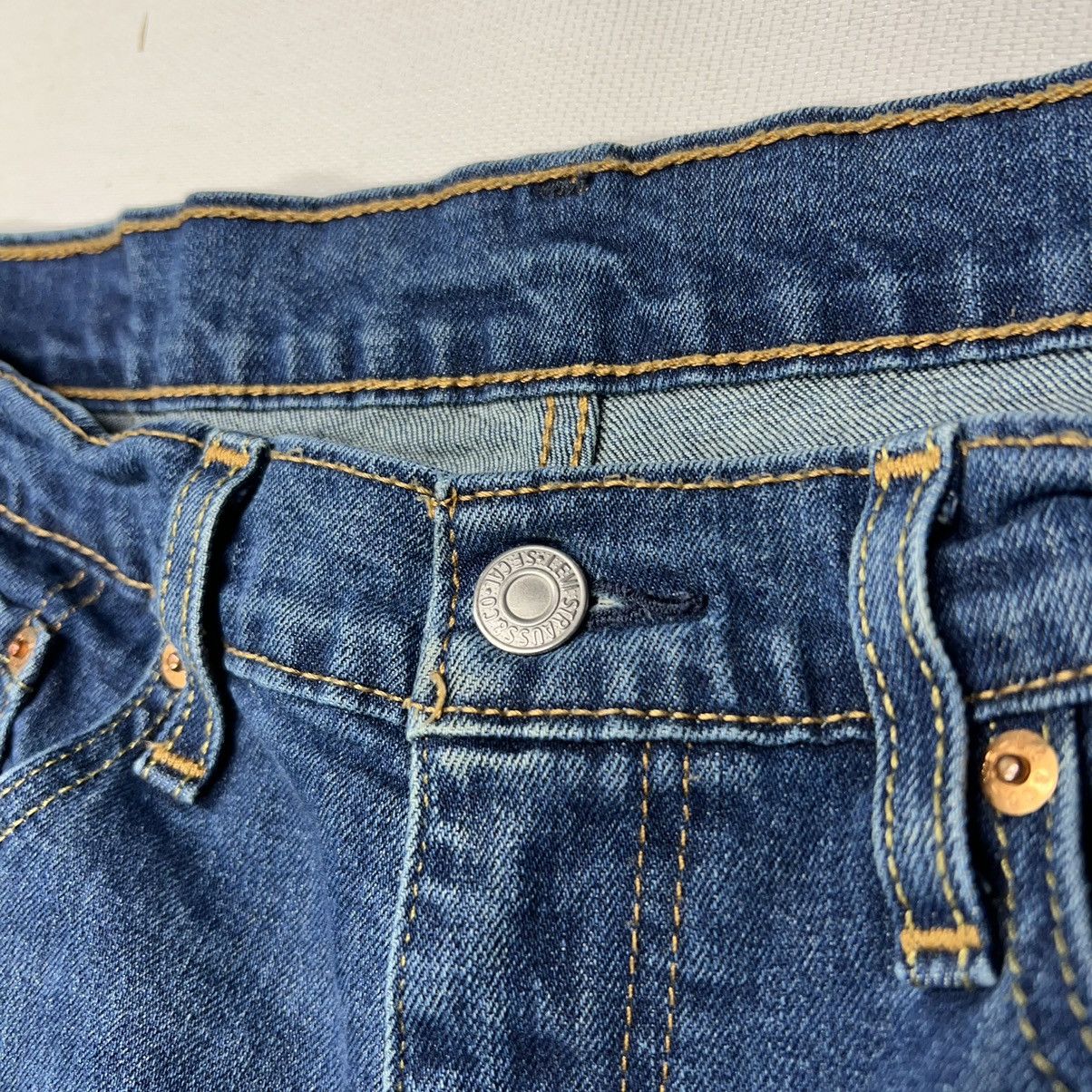 Levi's Levis Premium 511 Jeans Slim Fit Denim Blue Faded Washed Size US 34 / EU 50 - 5 Thumbnail