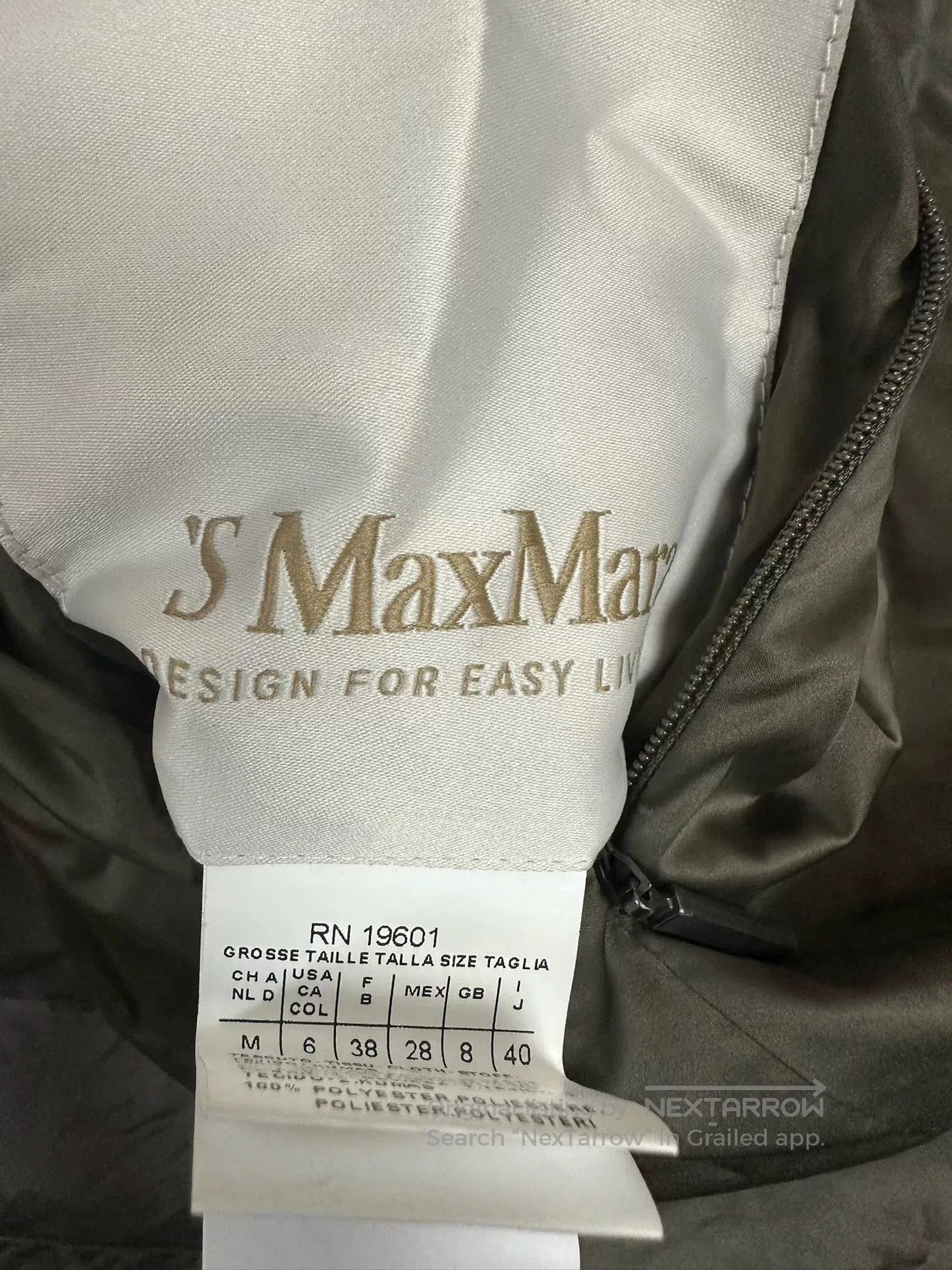 Max Mara Double-Faced Down Jacket with Belt. Size M / US 6-8 / IT 42-44 - 5 Thumbnail
