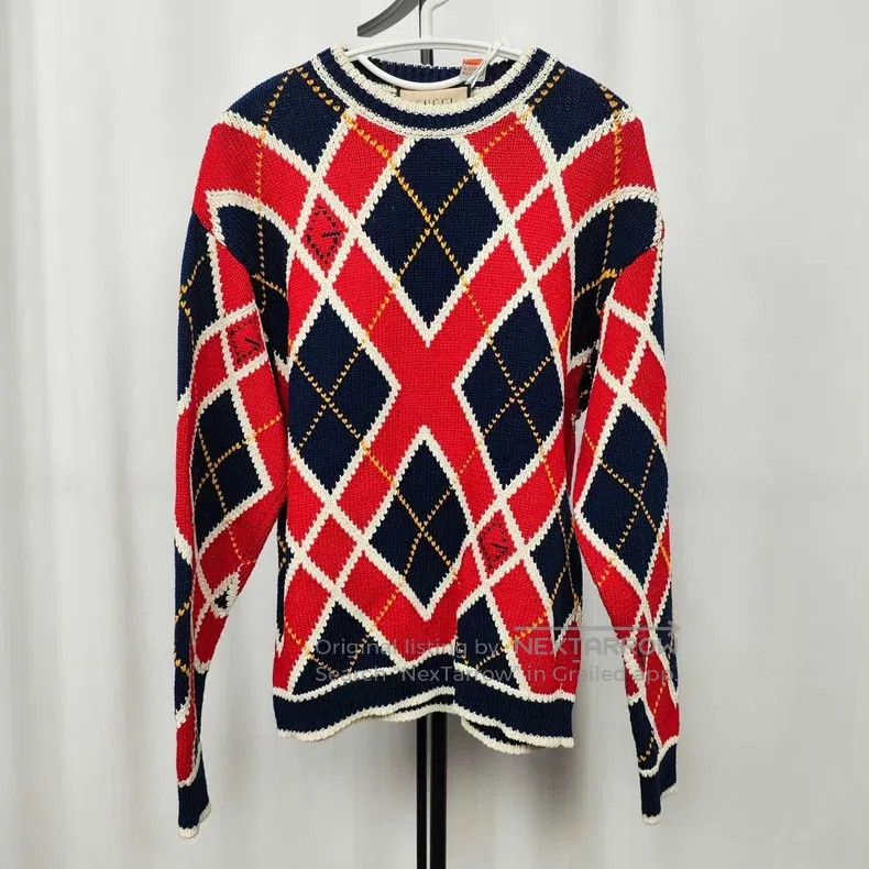 Gucci Gucci Plaid sweater Size US XS / EU 42 / 0 - 1 Thumbnail