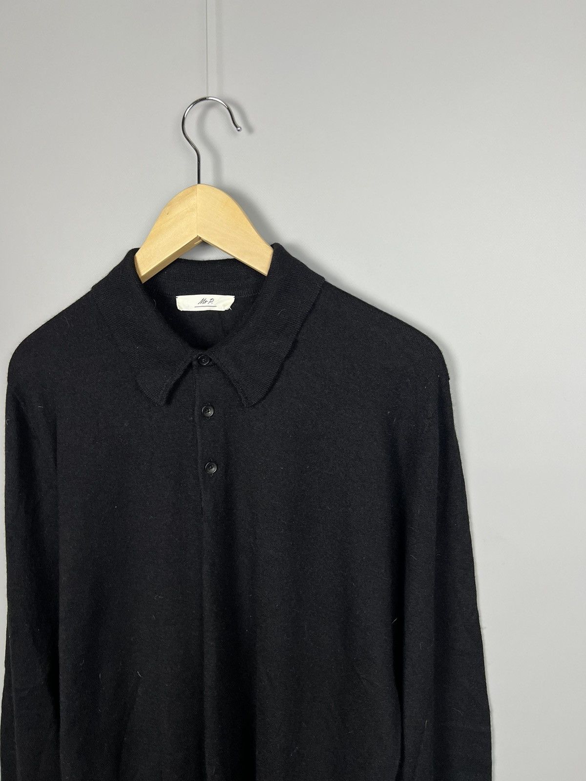 Mr P. (L) Mr. P cshmere silk sweater / rugby shirt rare Size US L / EU 52-54 / 3 - 3 Thumbnail