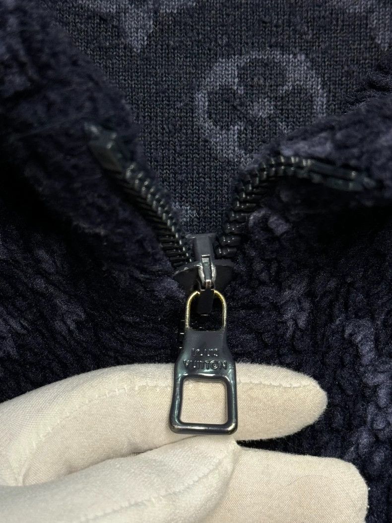 Louis Vuitton Louis Vuitton Blue full print teddy down jacket 2503-Nexta Size US XL / EU 56 / 4 - 2 Thumbnail