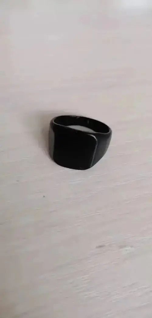 Other Black Square Classic Ring Size ONE SIZE - 3 Thumbnail