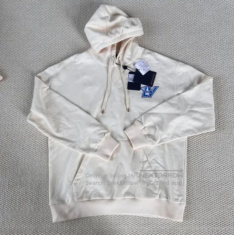 Louis Vuitton Louis Vuitton Beige Cotton Women's Hoodie . Size M / US 6-8 / IT 42-44 - 1 Thumbnail