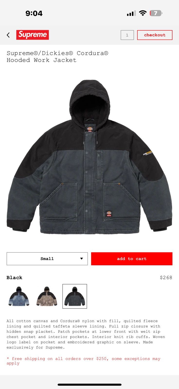 Supreme Supreme kindermann uncut corduroy car coat | Grailed