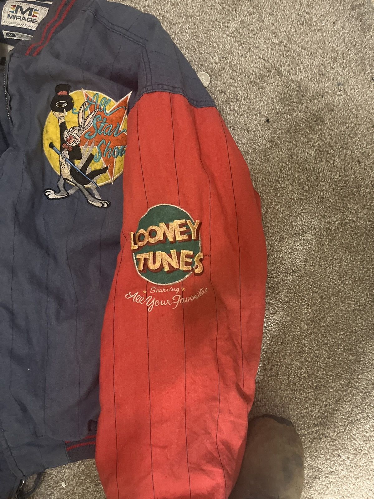 Mirage × Vintage × Warner Bros Vintage bomber jacket Size US XL / EU 56 / 4 - 2 Thumbnail