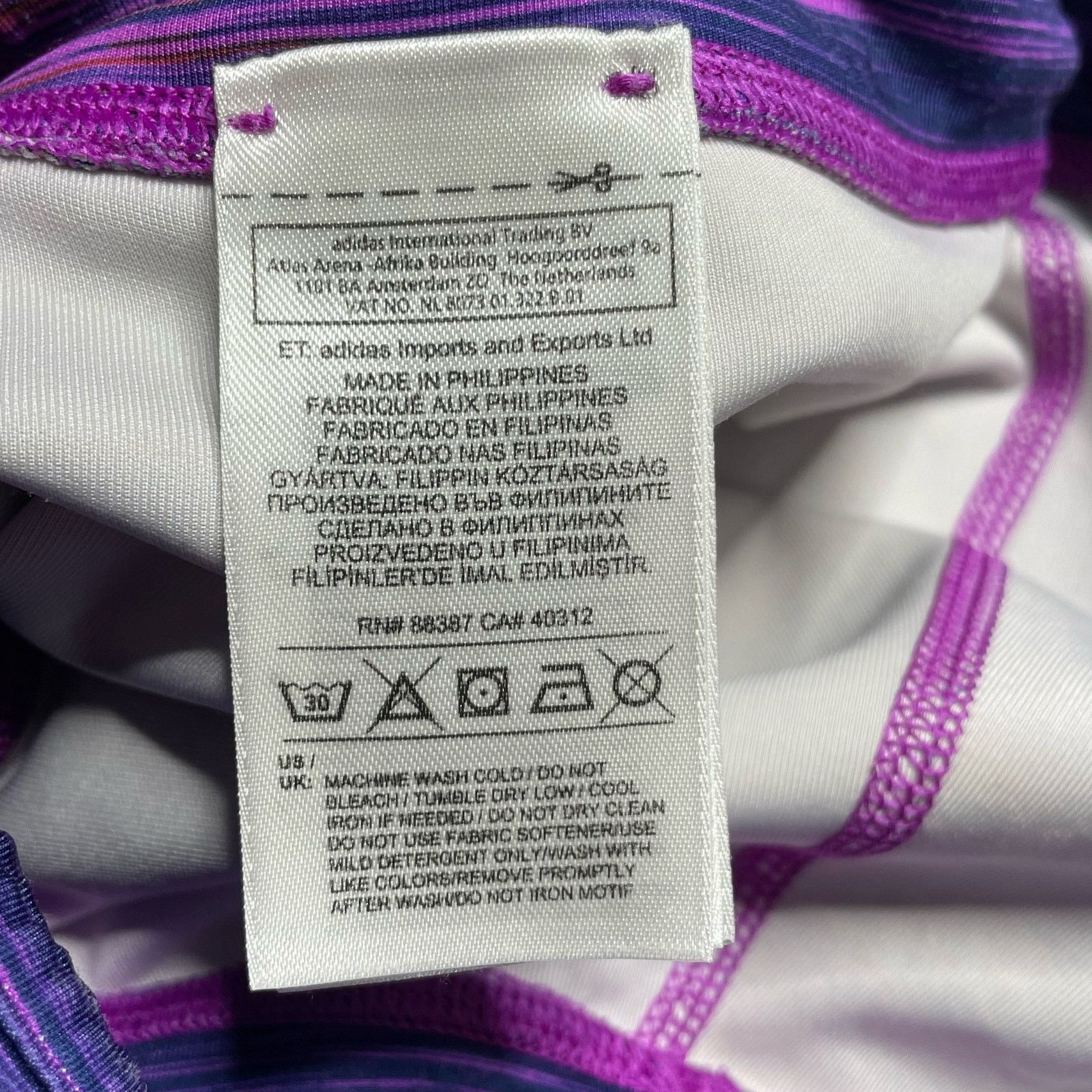 Adidas Adidas Climalite Cropped Leggings Size 28" / US 6 / IT 42 - 8 Thumbnail