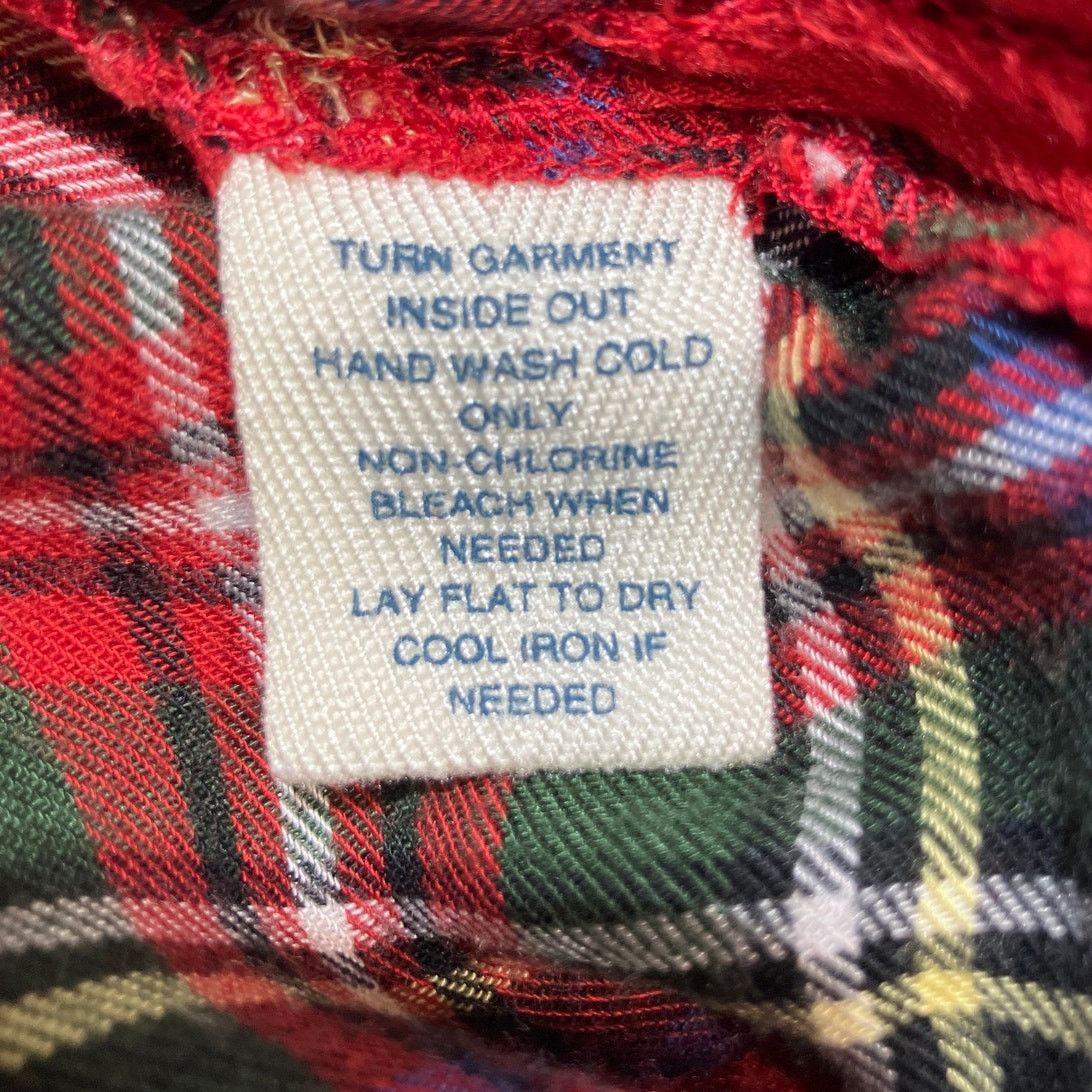 Other Westbound Vintage Red Plaid Collared Women Shirt PL Size L / US 10 / IT 46 - 4 Thumbnail