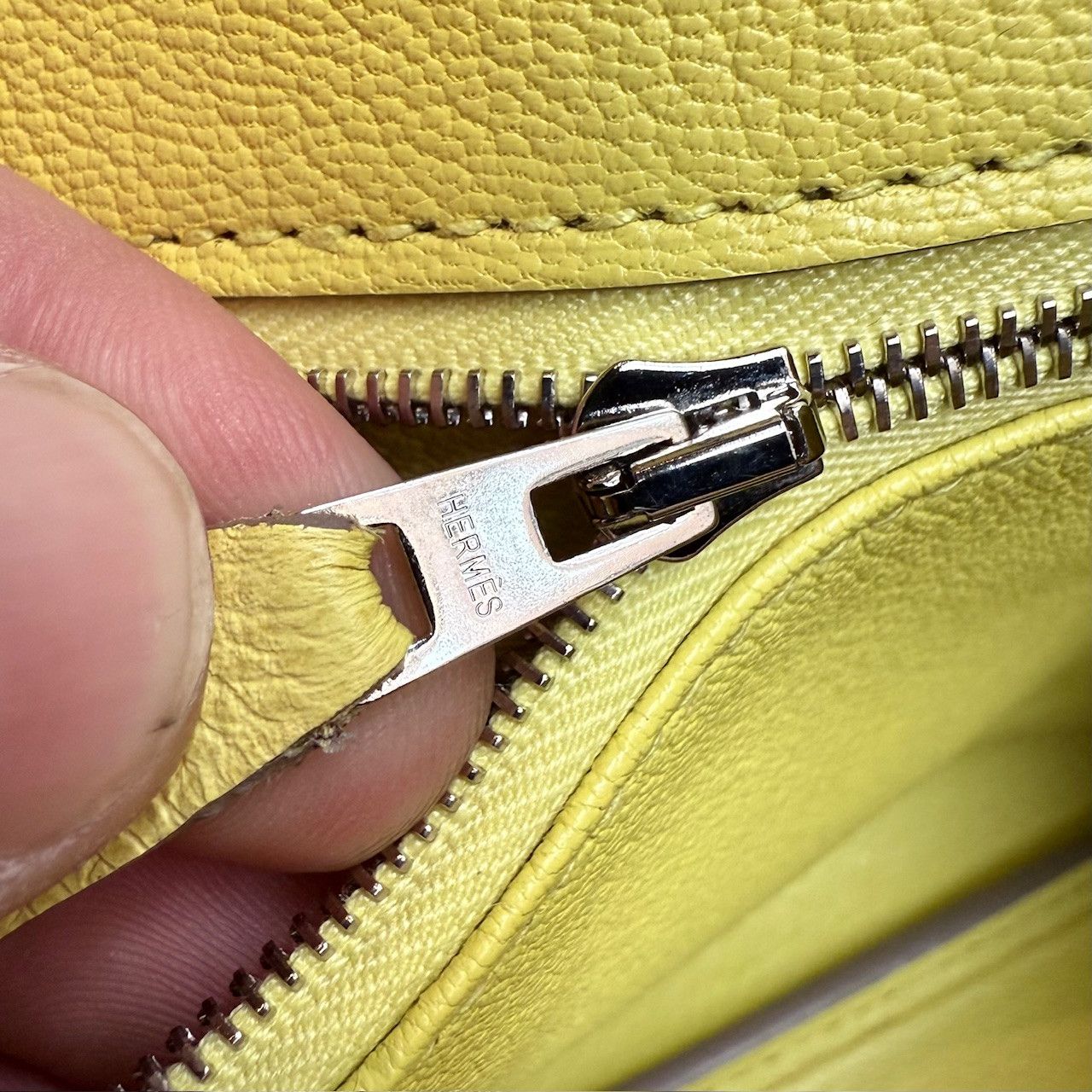 Hermes Hermès Soufre Yellow Epsom PHW Birkin 35 Bag Size ONE SIZE - 11 Thumbnail