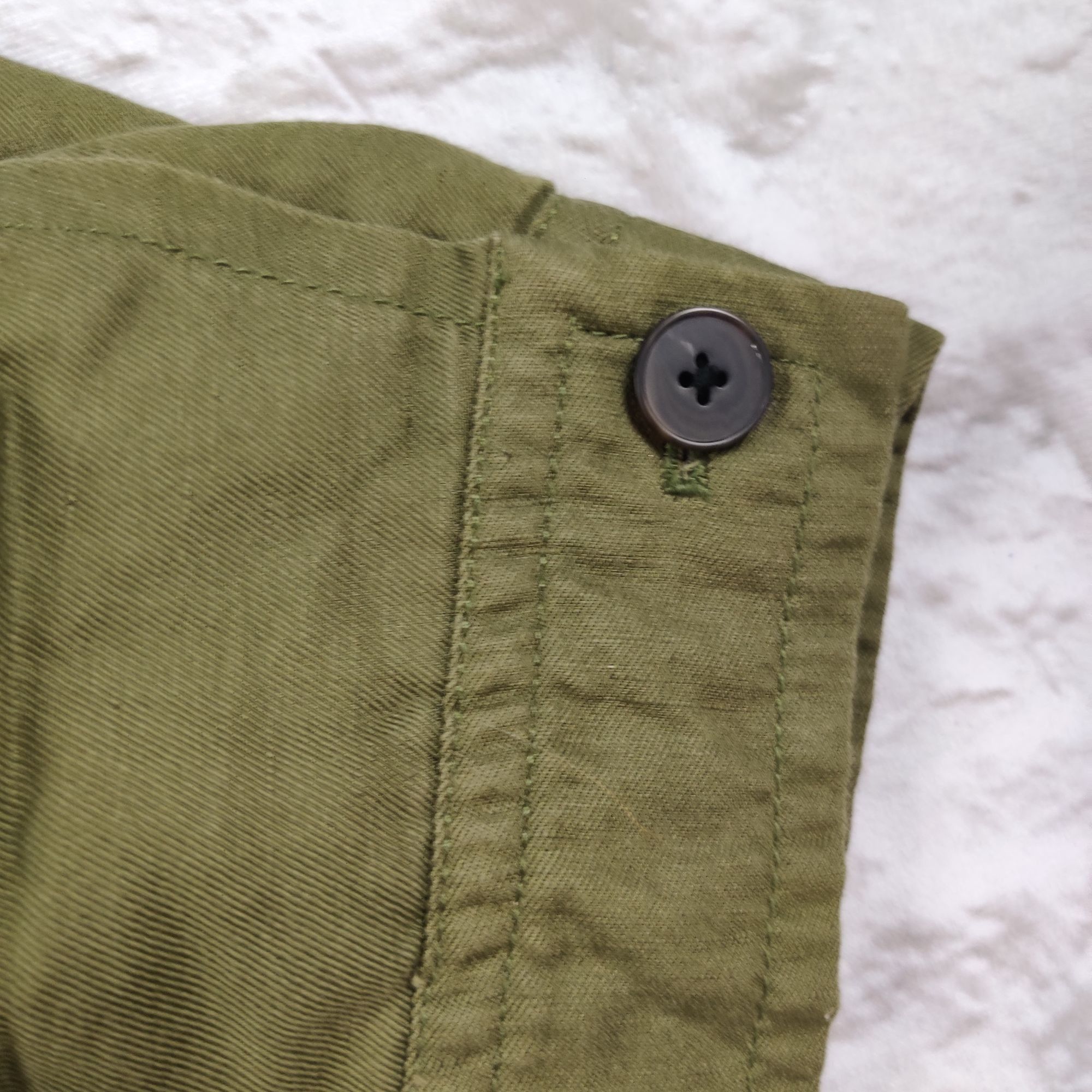 Coldwater Creek Coldwater Creek 14 Olive Green Linen Cotton Button Front Uti Size XL / US 12-14 / IT 48-50 - 5 Thumbnail