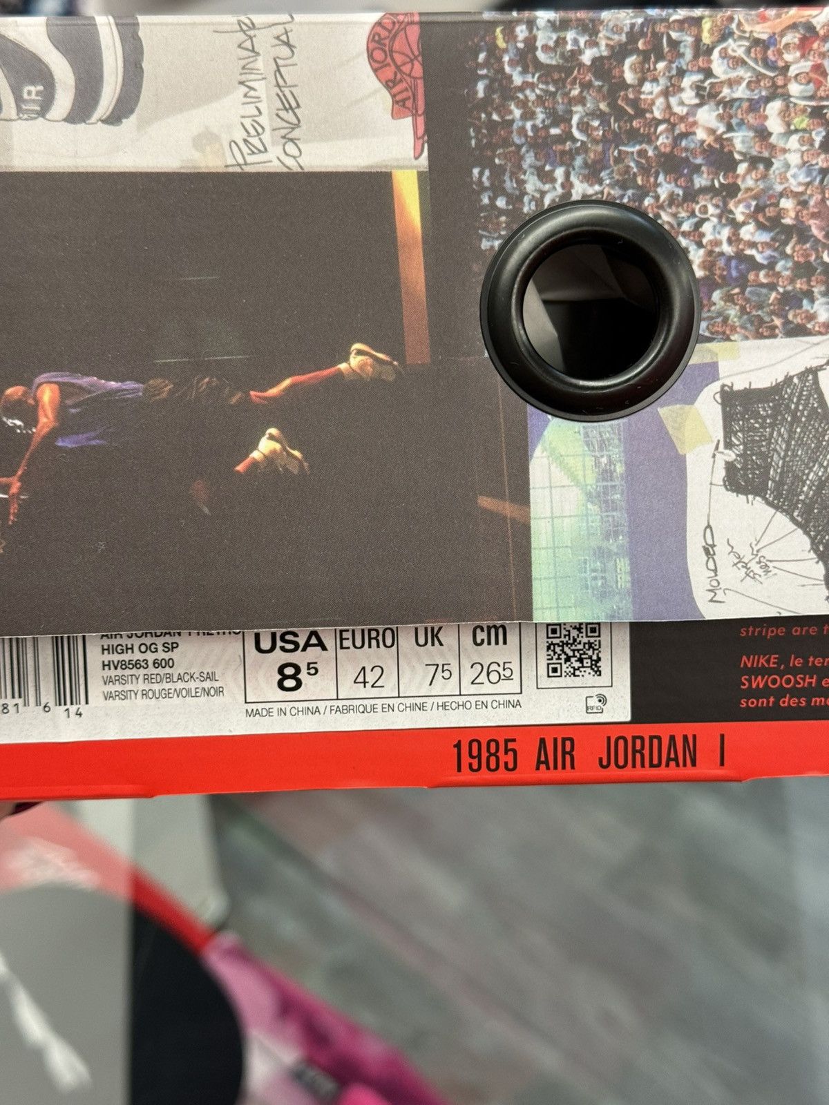 Nike AJ1 Union LA Chicago Shadow Size US 8.5 / EU 41-42 - 11 Thumbnail