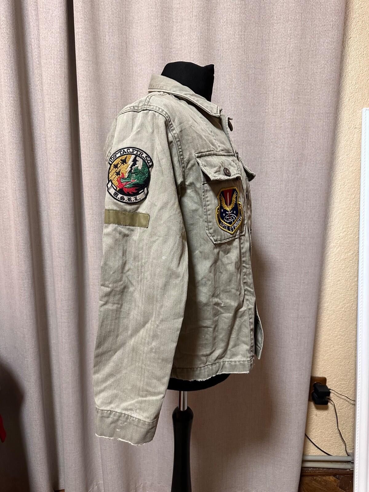 Polo Ralph Lauren Polo Ralph Lauren Men's Distressed Military Patch Jacket S Size US S / EU 44-46 / 1 - 3 Thumbnail