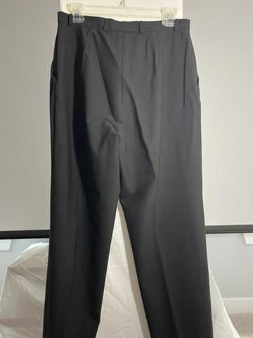 Designer Josephine Chaus Essentials Black Dress Pants, Size 10 Size 32" / US 10 / IT 46 - 4 Thumbnail