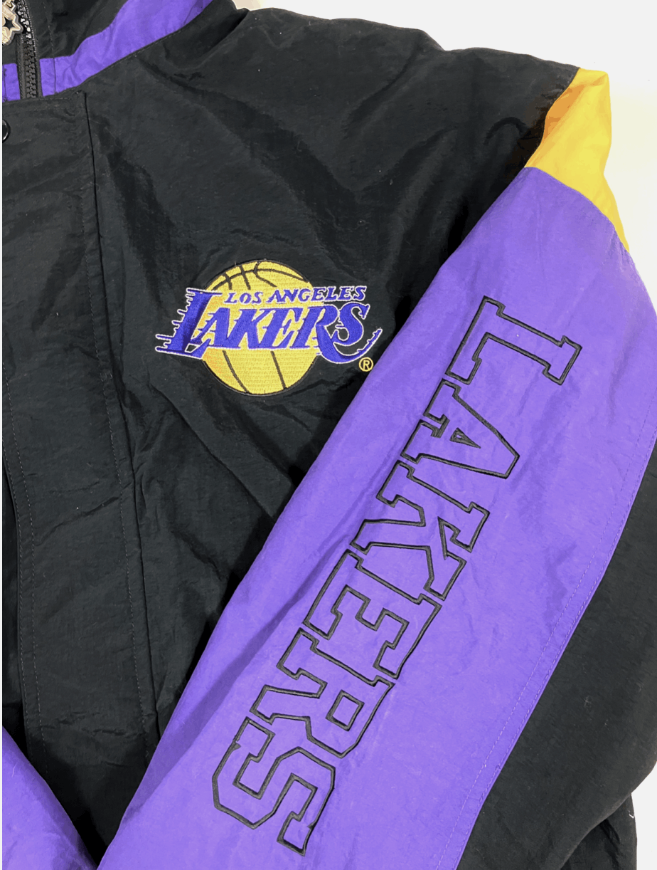 Starter NWT VTG 80-90s Los Angeles Lakers X Starter EXTREMELY RARE Size US L / EU 52-54 / 3 - 3 Thumbnail