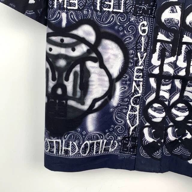 Givenchy Givenchy Size40 22-style Chito co-branded graffiti print bl Size US M / EU 48-50 / 2 - 4 Thumbnail