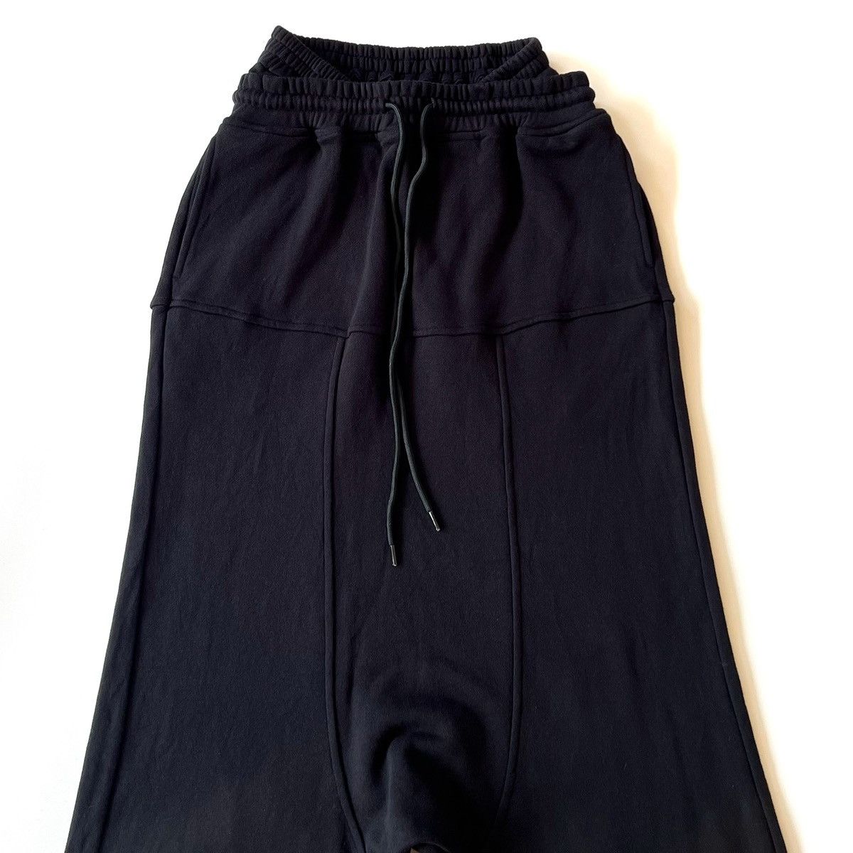 Other XALWORCLO Black Double-Waist Flare Pants Size US 26 / EU 42 - 2 Thumbnail