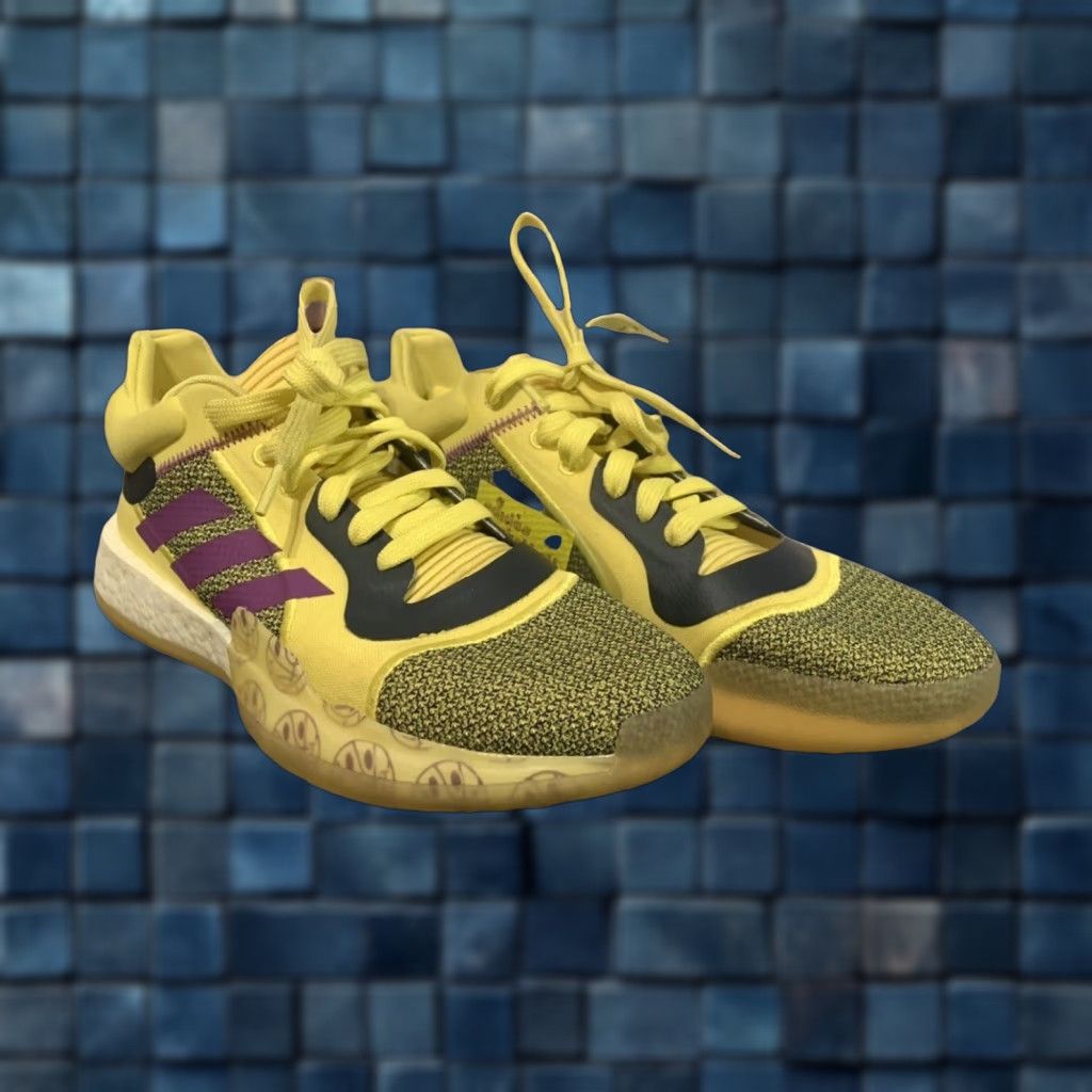 Adidas adidas Men Sneaker Basketball Club Marquee Boost Lakers LowTop G27743 8 Yellow Urban Athletic Shoe Shoes Mens Size 8 Size US 8 / EU 41 - 1 Thumbnail