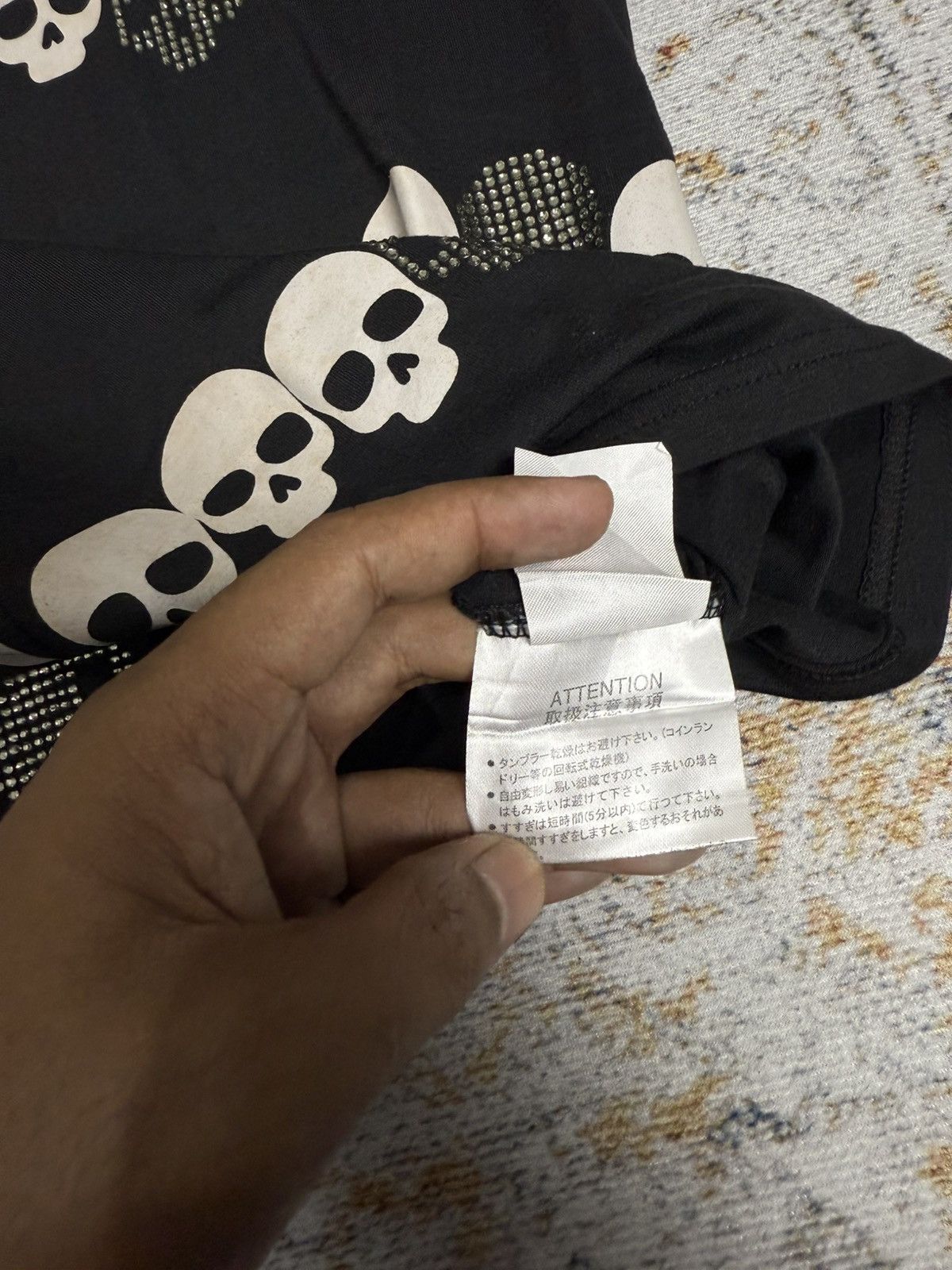 Japanese Brand Y2k gimick skull art ifsix style tshirt Size M / US 6-8 / IT 42-44 - 8 Thumbnail