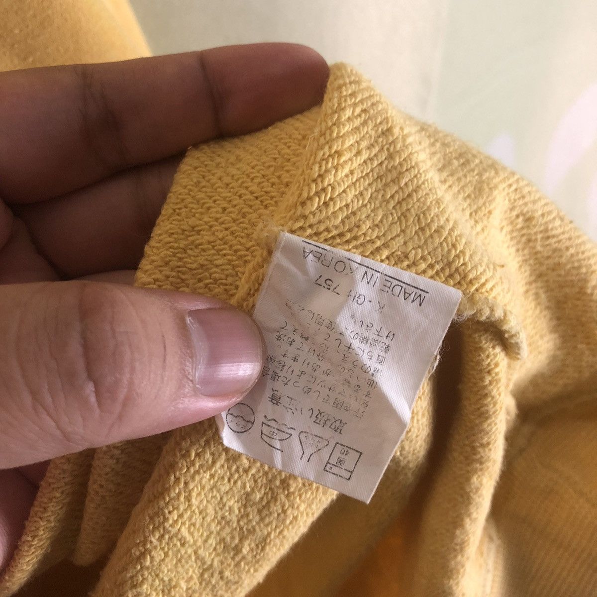 Japanese Brand Sun Orange St Yellow vintage Sweatshirt #7431 Size US M / EU 48-50 / 2 - 12 Thumbnail