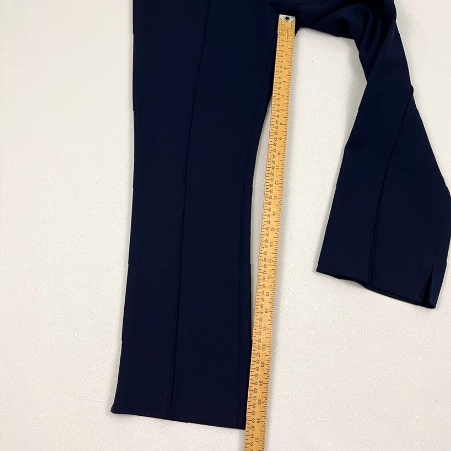 Veronica Beard Veronica Beard Pants City Seamed Stretch Career Office Navy Blue W30 L26.5 8 Cropped Straight Size 30" / US 8 / IT 44 - 6 Thumbnail