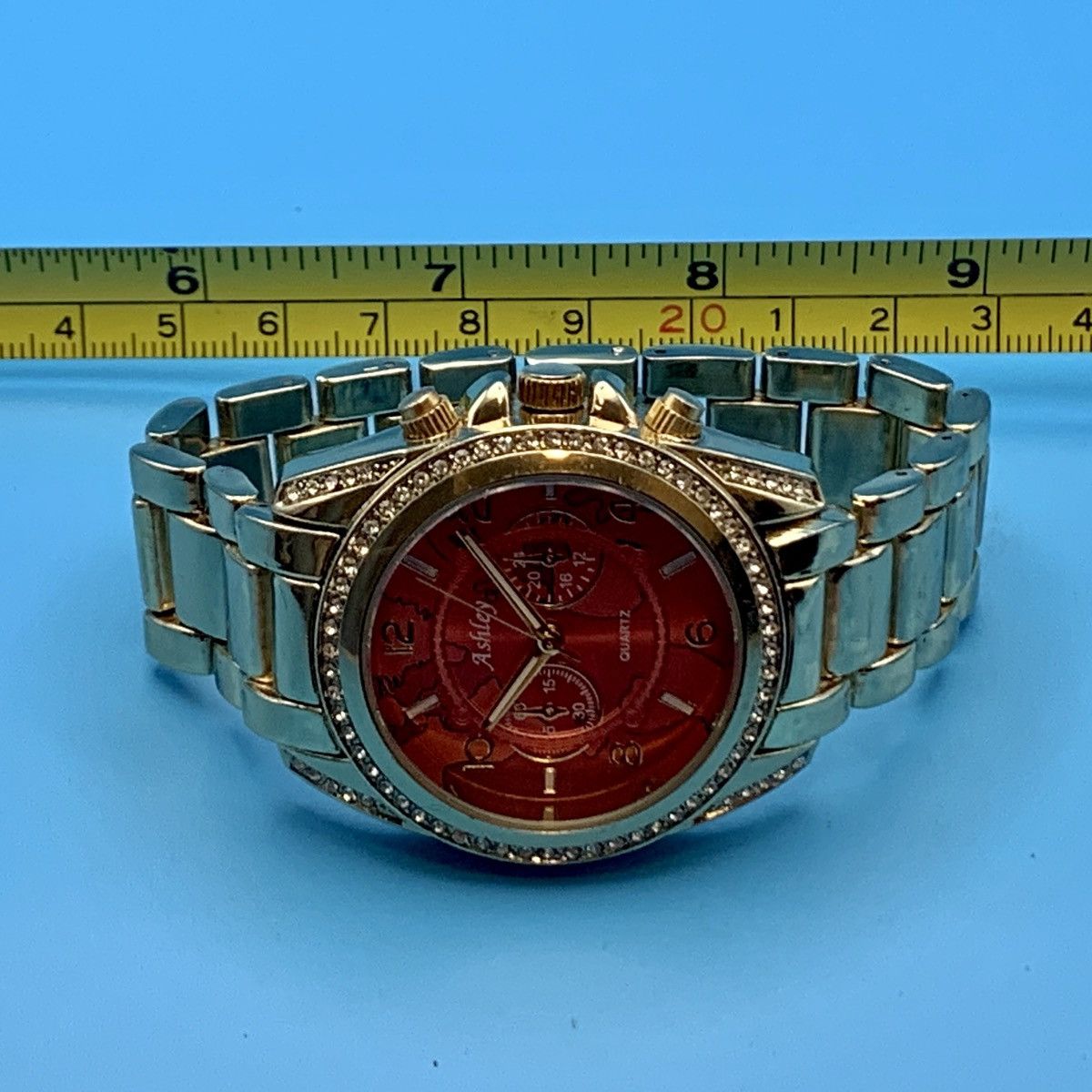 Other ASHLEY 7694 Women’s Wristwatch Crystals Map Works New Batt Size ONE SIZE - 12 Thumbnail