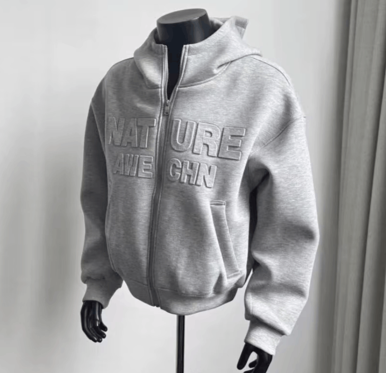 Japanese Brand oversized zip up hoodie Size US XL / EU 56 / 4 - 5 Thumbnail