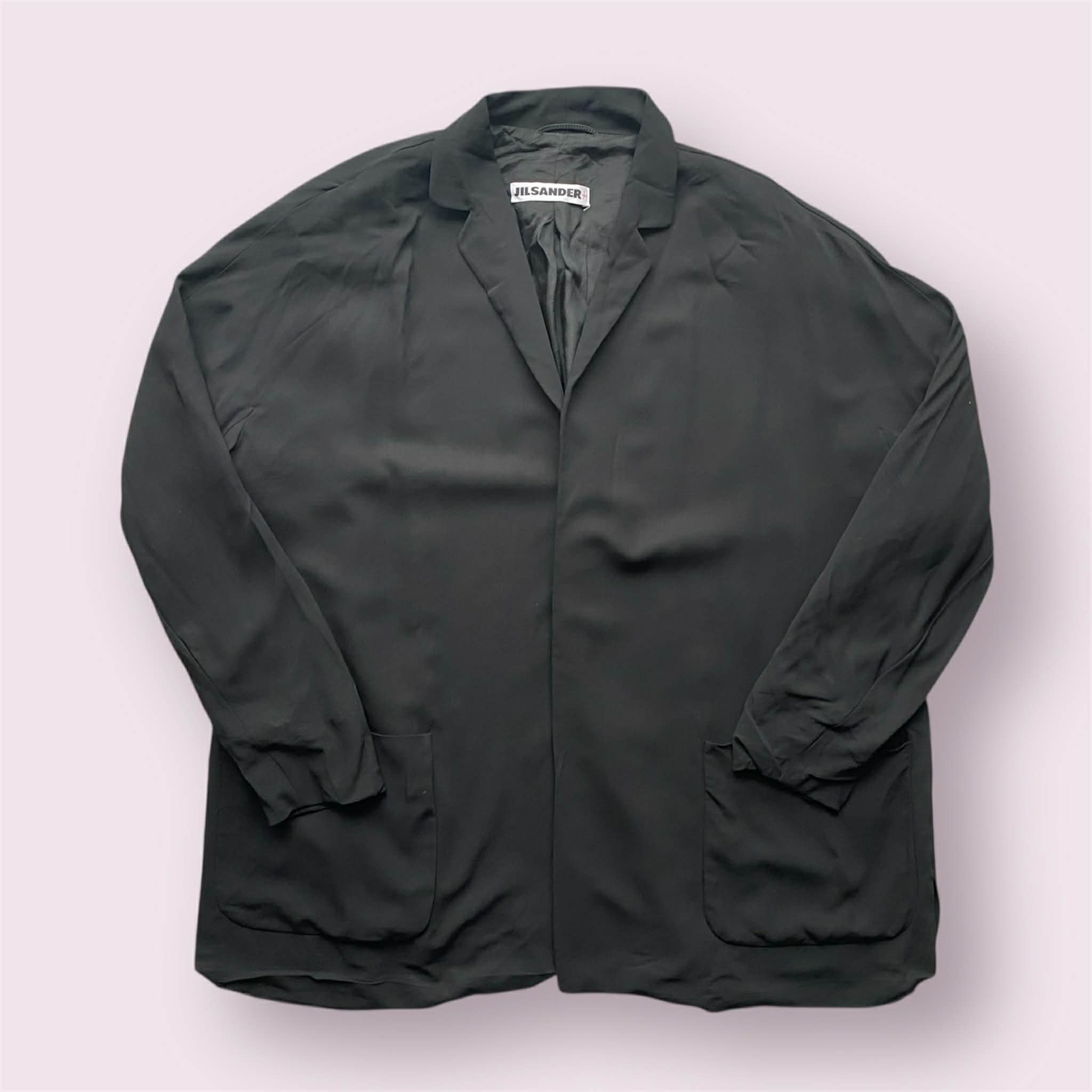 Jil Sander Vintage Jil Sander+ Women Wool And Silk Blazer Jacket Size XS / US 0-2 / IT 36-38 - 1 Thumbnail
