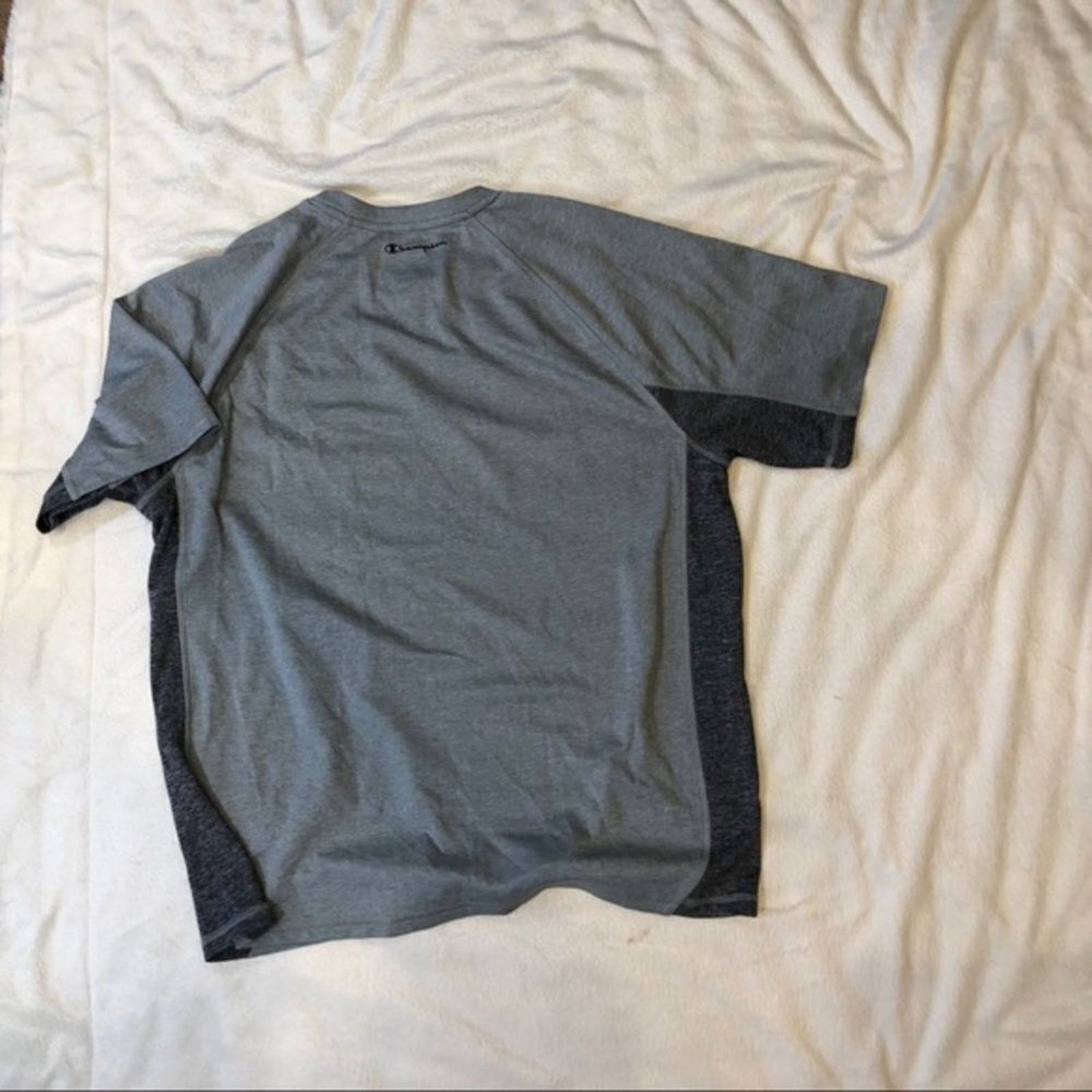 Champion Champion Gray Performance Short Sleeve Tee | Sz L Size US L / EU 52-54 / 3 - 3 Thumbnail