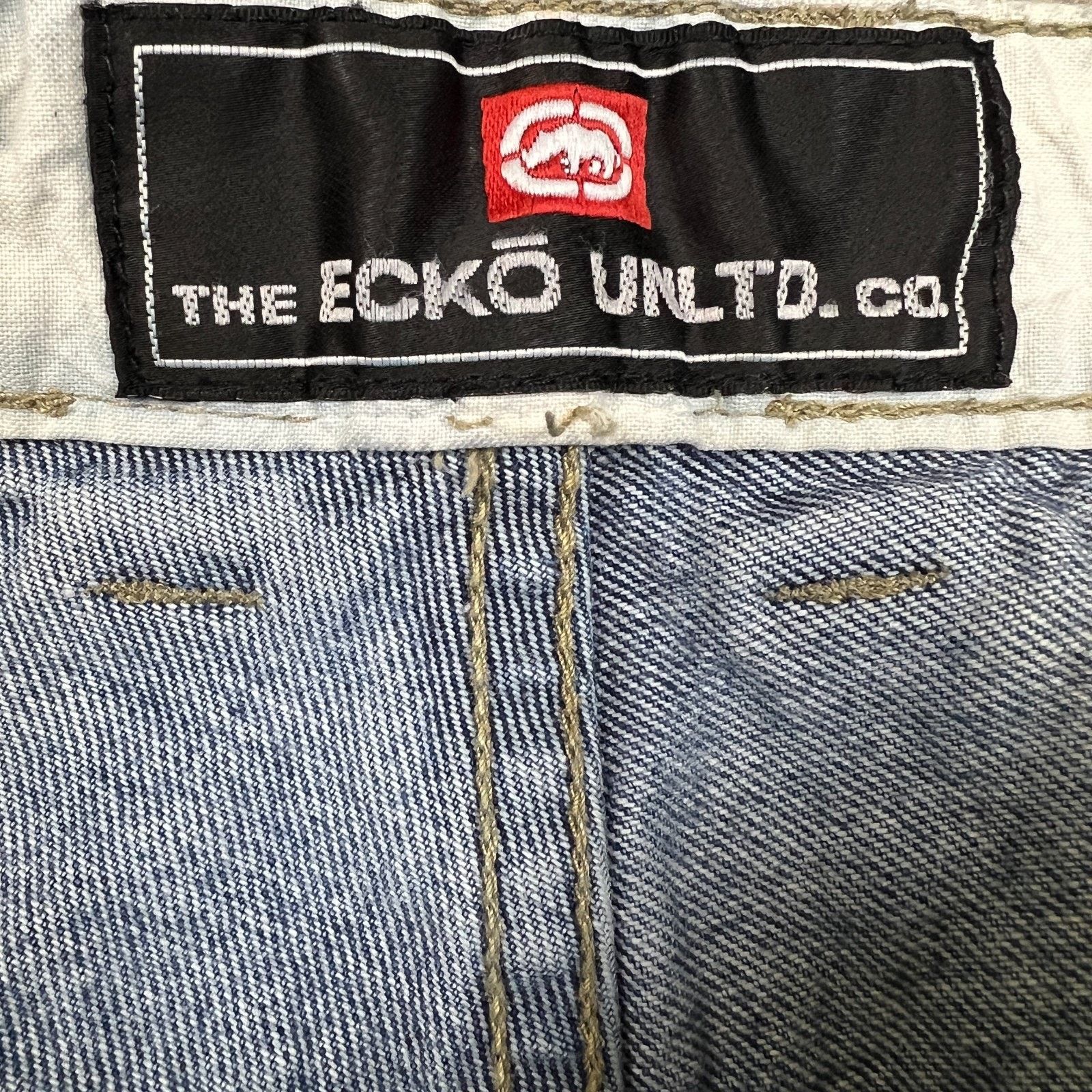 Ecko Unltd. × Vintage Vintage Ecko Untld Jeans 35x32 Relaxed Straight Baggy Denim Size US 35 - 10 Thumbnail