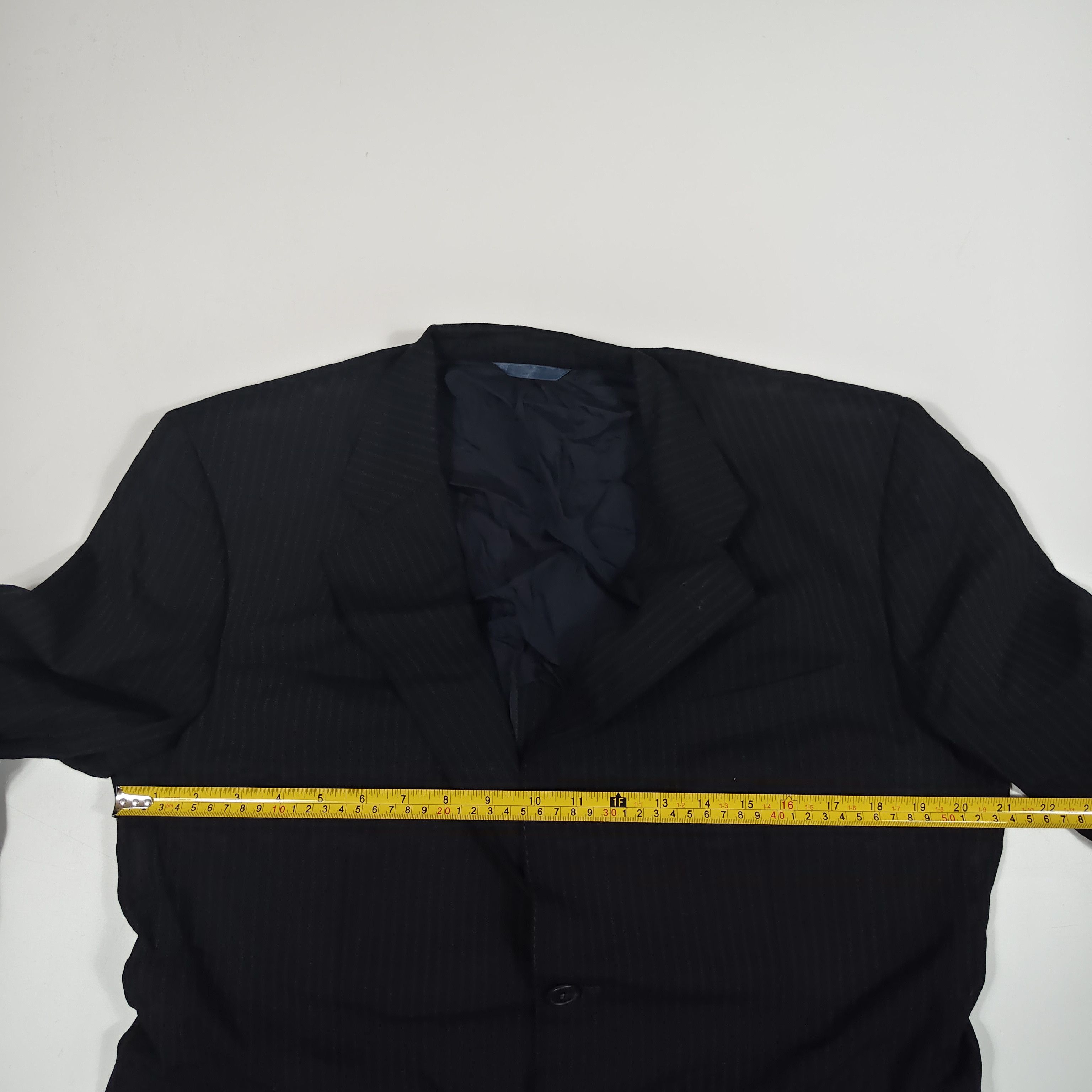 Loro Piana Men's Loro Piana Zelander 100% Wool Pinstripe Blazer #A Size US M / EU 48-50 / 2 - 10 Thumbnail