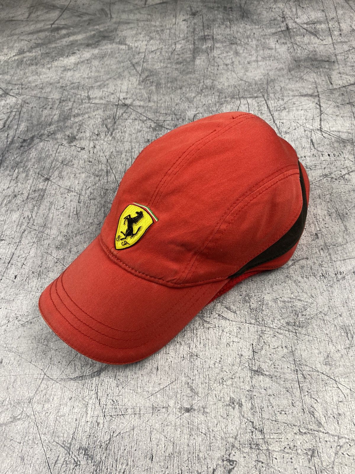 Ferrari × Vintage Vintage Ferrari Racing Cap Hats Size ONE SIZE - 4 Thumbnail