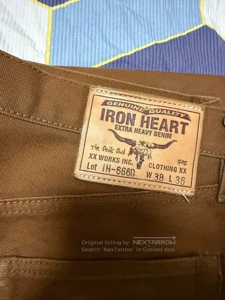 Iron Heart Iron Heart Bare-eared heavy canvas pants Size US 36 / EU 52 - 1 Thumbnail