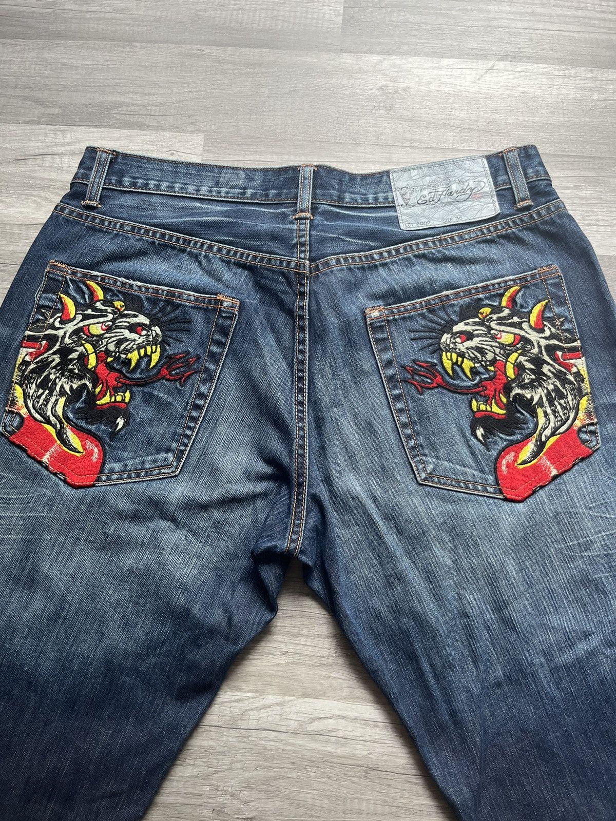 Ed Hardy Ed Hardy Men's Jeans 36x34 Size US 36 / EU 52 - 1 Thumbnail