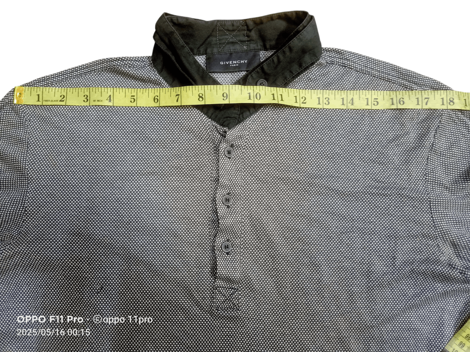 Givenchy × Riccardo Tisci Givenchy Paris Vintage 90s LongSleeve Polo Double Coller Size US M / EU 48-50 / 2 - 9 Thumbnail